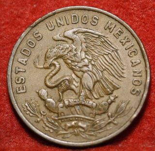 Circulated 1959 Mexico 20 Centavos Foreign Coin S/h photo