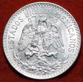 Uncirculated 1939 Mexico 50 Centavos Silver Foreign Coin S/h photo