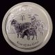 2015 Australian ' Year Of The Goat ' 1 Ounce.  999 Silver Coin Silver photo 1
