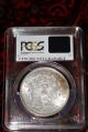 1896 Morgan Silver Dollar Pcgs Graded Cleaning - Au Details Toned $1 Dollars photo 1