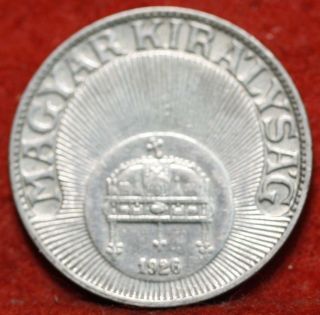 Circulated 1926 Hungary 20 Filler Y40 Foreign Coin S/h photo