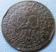 1795 Portugal Azores Old Coin 20 Reis Copper - Detail Interesting Overstrike Europe photo 1