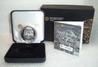 Ireland 2013 Kennedy €10 Silver Proof With Capsule,  Case,  Certificate & Box photo