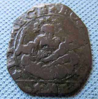 Italian States Genoa 10 Soldi,  1/2 Lire - Very Old Coin,  Buyer To Confirm Id photo
