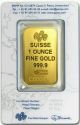 1 Oz Gold Bar - Pamp Suisse (design,  In Assay) Gold photo 2