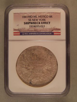 1841mo Ml Mexico 8 Reale Ss York Ngc 