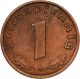 1939 A Germany Third Reich 1 Reichspfenning Coin Germany photo 1