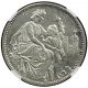 Switzerland,  1865,  Shooting Thaler Of 5 Francs,  Km - S8,  Ngc Ms63 Silver Europe photo 2