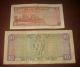 Ceylon/ Sri Lanka 2 & 10 Rupees (bandaranayake) 1962 & 1964 (xf & Vf) Asia photo 1