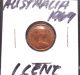 Circulated 1969 1 Cent Australian Coin (51815) Australia photo 1