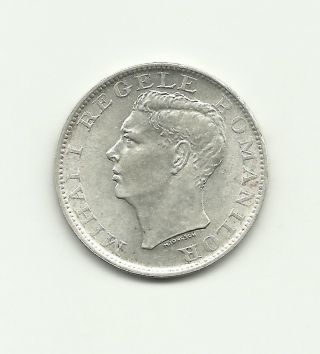 Romania 500 Lei 1944 Silver Coin Xf. photo