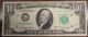 Rare 1977 A $10 Dollar Bill Overprint Error Federal Reserve Note Misprint Paper Money: US photo 1
