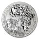 2015 Rwanda 1 Oz Silver African Buffalo - Very Limited Mintage Silver photo 2