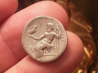 Macedon,  Alexander The Great,  Silver Drachm Or Philip Iii Arrhidaeus? photo