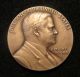 Ex Rare 1930 Herbert Hoover Large Head 33.  5mm Broze Medal Phili.  Rev. Exonumia photo 1