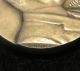 Ex Rare 1930 Herbert Hoover Large Head 33.  5mm Broze Medal Phili.  Rev. Exonumia photo 3