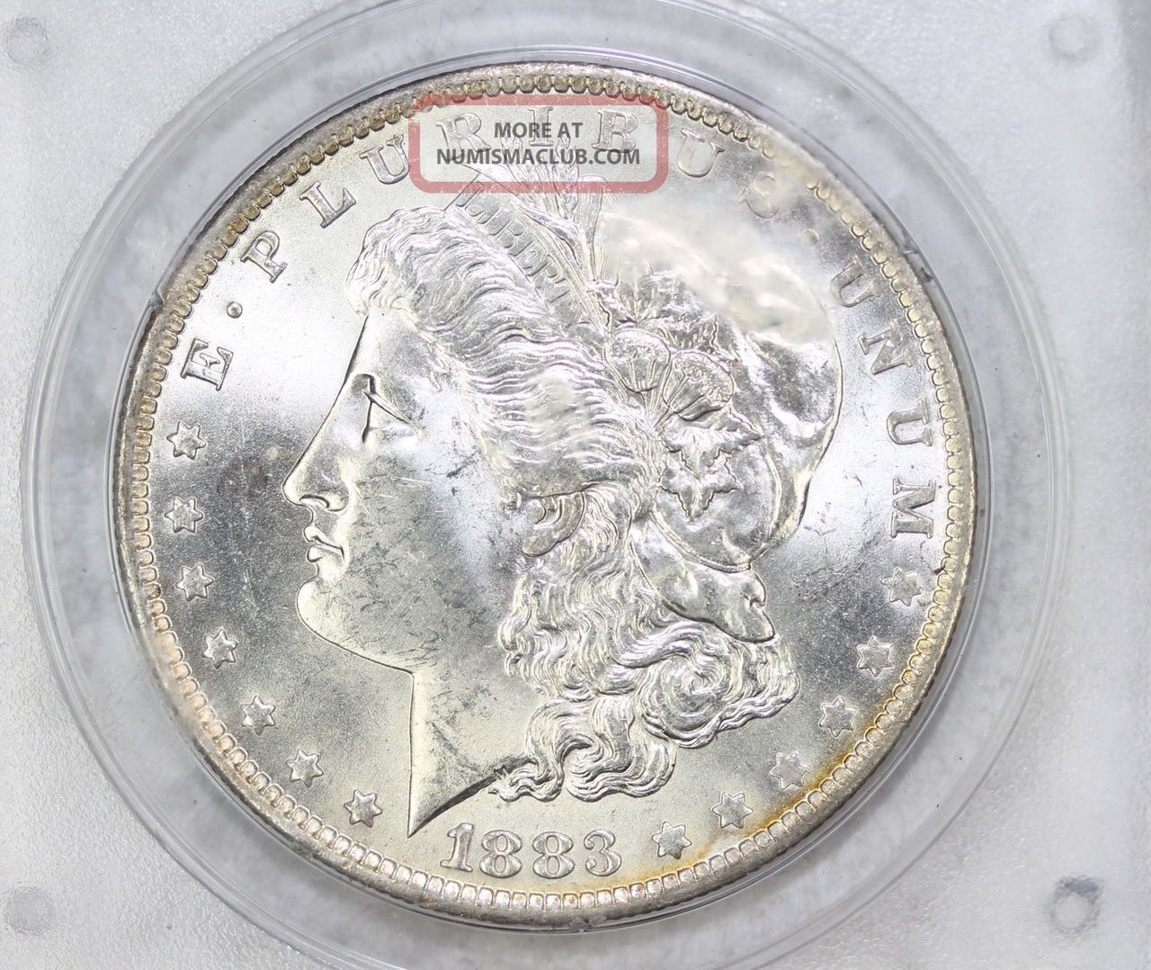 1883 O Morgan Silver Dollar Ms 63 Pcgs Ogh (0226)