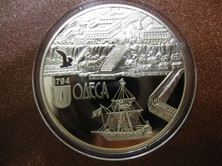 Ukraine Coin 5 Uah 2014: 220 Years Of The City Of Odessa photo