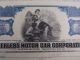 Vintage Peerless Motor Car Corporation Stock Certificate Void Not Issued Transportation photo 1