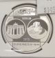 2013 Money Fair Panda Silver Coin Medal Berlin Ngc Pf70 Ultra Cameo 1oz.  999 China photo 3