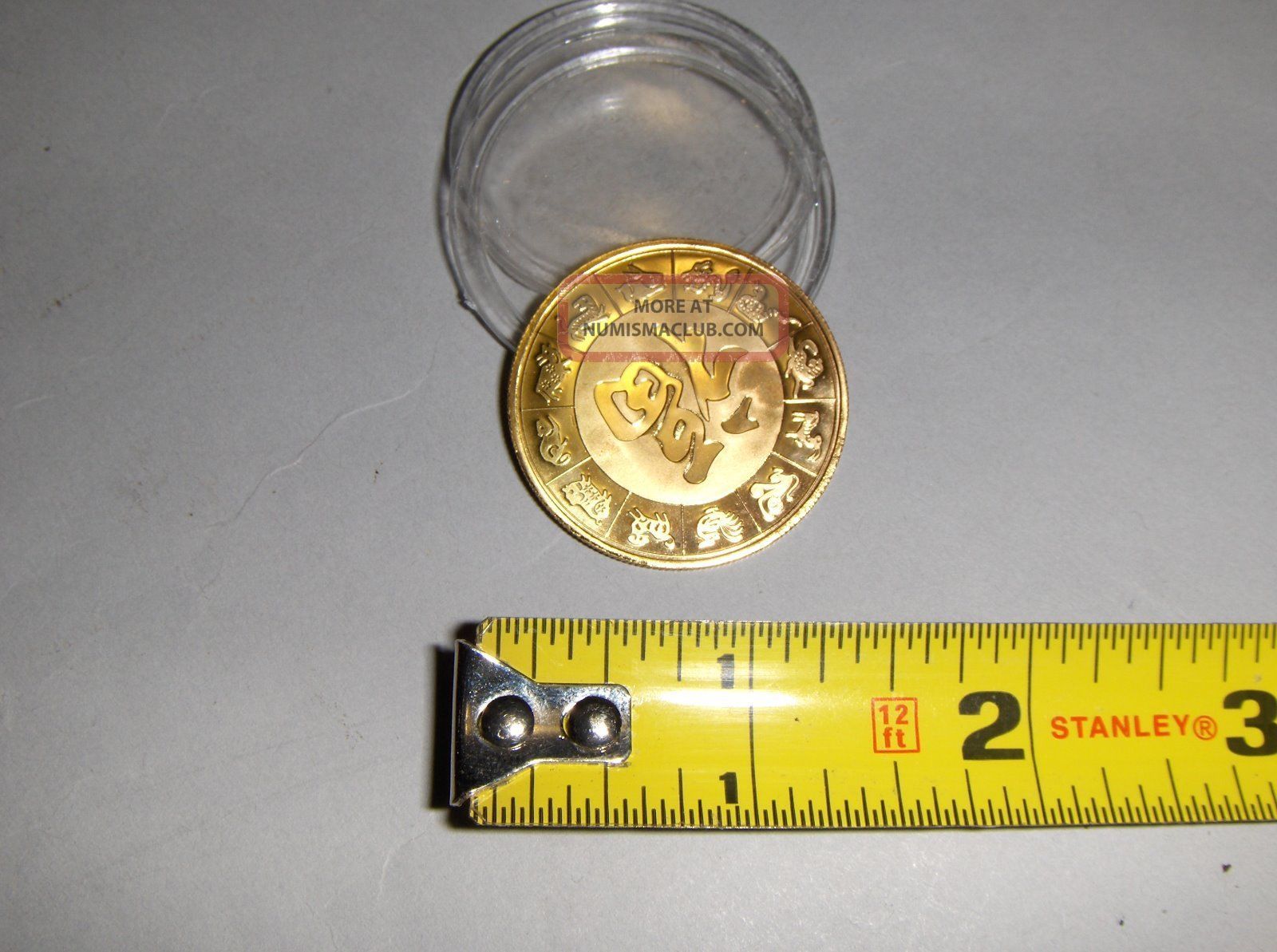 Year Of The Rabbit 1/2 Oz Gold Coin - Pure 999 Fine 24k Clad - Make A Offer
