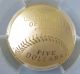2014 - W Pcgs Pr70dcam $5 Baseball Hall Of Fame Gold Coin G$5 First Strike Fs Commemorative photo 3