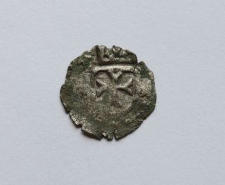 Medieval Teuton Knights Silver Coin,  Rare photo