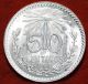 Uncirculated 1945 Mexico 50 Centavos Silver Foreign Coin S/h Mexico photo 1