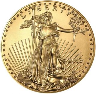 2013 1 Oz Gold American Eagle Coin photo