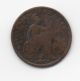 1827 George Iv British Third - Farthing With The 