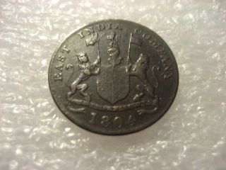 Coin Netherlands East India 1804 Keping Sumatra Ah 1219 photo