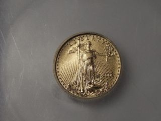 2005 $5 American Gold Eagle,  1/10 Oz. ,  Icg Ms70 First Day Of Issue 0746 1441 photo
