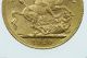 1920 Perth Gold Full Sovereign George V In Very Fine Plus Australia photo 1