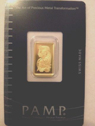 Pamp Suisse Swiss 2.  5 G Gram 999.  9 Fine Gold Bar Certified photo