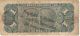 1889 El Banco Nacional De Mexico Un 1 Peso - O/p Chihuahua Mayo 1o.  De 1889 North & Central America photo 1
