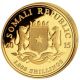 2015 1 Oz Somali African Wildlife Elephant Gold Coin Bu Gold photo 1