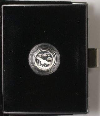 1997 Platinum American Eagle 1/10 Oz $10 Proof Coin In Us photo