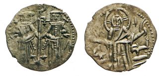 B14: Medieval Europe: Bulgaria:ivan Alexander& Michael Asen - 1331 Silver Coin photo