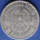 2 Mark 1934 A Capsuled Km 81 Coin Silver Garrison Church 3rd Reich Nazi Germany Germany photo 3