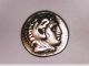 Greece Alexander The Great Silver Drachm Coin Herakles / Zeus Miletos Lifetime Coins: Ancient photo 5