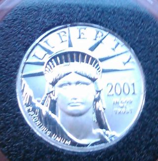 2001 1/10 Oz Platinum American Eagle photo