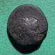 Tater Roman Provincial Ae17 Coin Dionysus & Lion Lydia Sardis Coins: Ancient photo 1