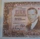 One Spain Banco De Espana 100 Pesetas 1953 Pick 145a Crisp Uncirculated Note Europe photo 1