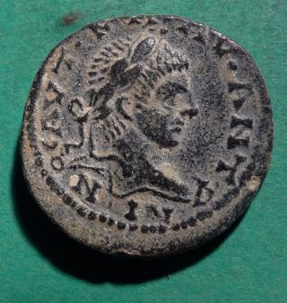 Tater Roman Provincial Ae21 Coin Of Elagabalus Syria Antioch Sc photo