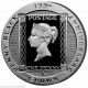Isle Of Man 1 Crown 2015 Silver Pf Perl Black = 175th Of ' Penny Black ' = Coins: World photo 1