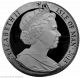 Isle Of Man 1 Crown 2015 Silver Pf Perl Black = 175th Of ' Penny Black ' = Coins: World photo 2