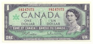 1967 Canada Centennial One Dollar Bank Note (uncirc) photo