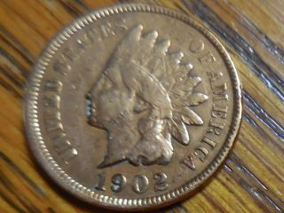 1902 Indian Head Cent photo