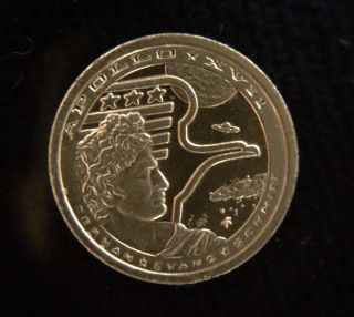 Apollo 17 Eyewitness Platinum Coin,  1.  4 Grams photo