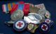 Imperial Service Medal/female Relatives Badge/red Cross Items; Ww1 Anzac Nurse. Exonumia photo 1